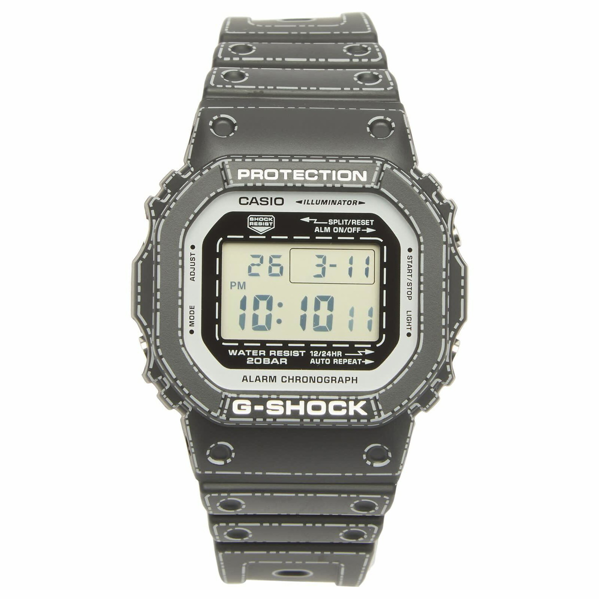 G-Shock DW-5600RGM-1 Origami Made in Japan Watch in Black 