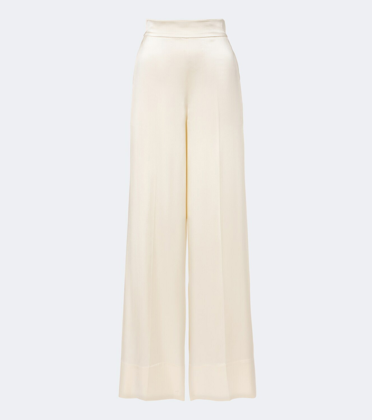 Joseph Dijon silk satin wide-leg pants