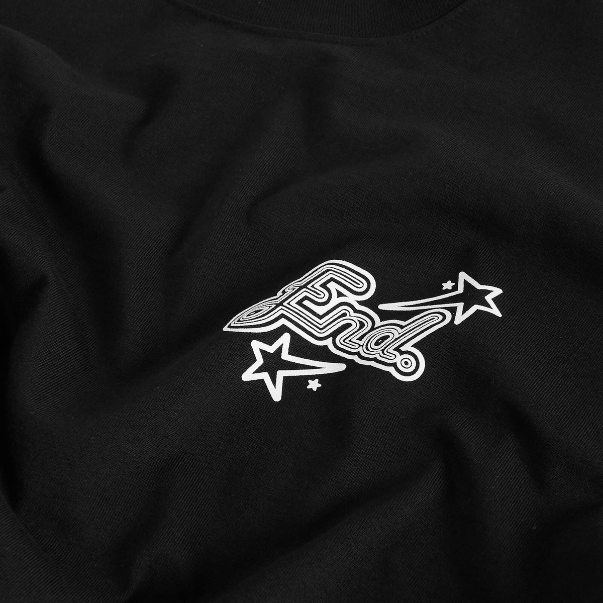 END. City Series 2.0 Glasgow Long Sleeve T-Shirt in Black