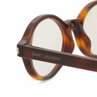 Saint Laurent Sunglasses Women's Saint Laurent Jeanne Optical Glasses in Havana/Transparent 