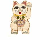 Bongusta Lucky Cat Rug in Pink