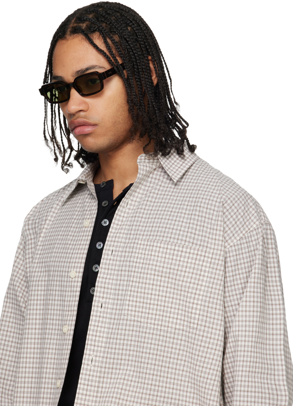 RETROSUPERFUTURE Brown Carino Sunglasses
