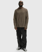 Satisfy Running Ghostfleece AD Long Tee Brown Mens Sweatshirt