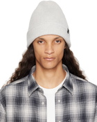 TOM FORD Gray Cashmere Knitted Beanie