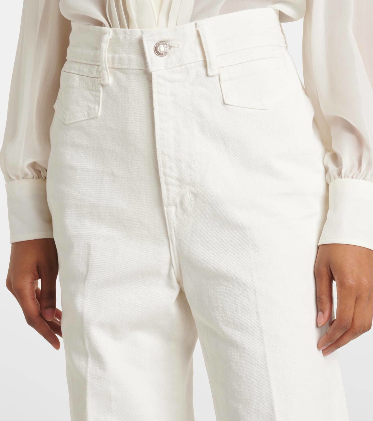 Tom Ford Mid-rise wide-leg jeans