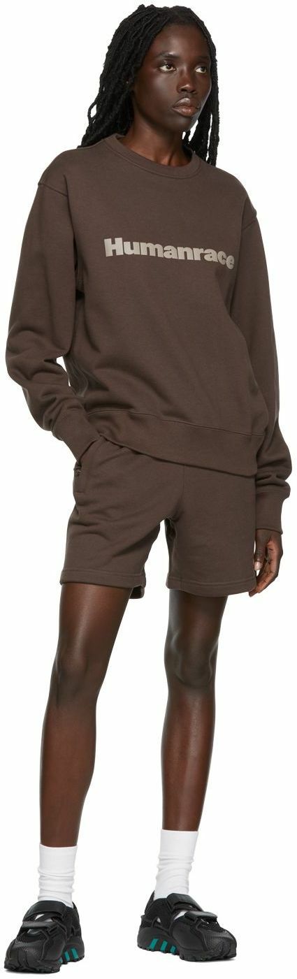 adidas x Humanrace by Pharrell Williams Brown Humanrace Basics Sweatshirt