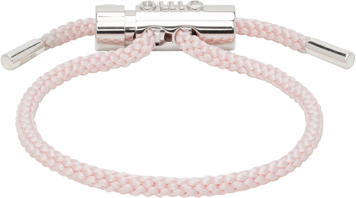 Photo: OUIE Pink & Silver Toggle Bracelet