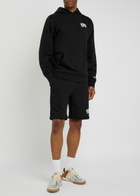 Billionaire Boys Club Small Arch Logo-printed Cotton Shorts Black
