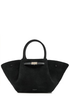 Demellier The Midi New York Grained Leather Tote bag - Black - One Size
