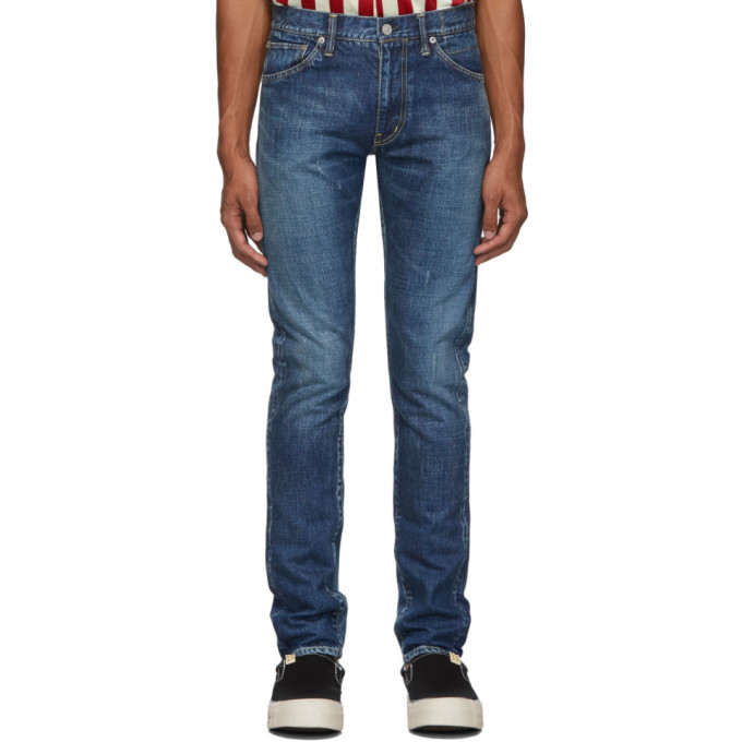 Visvim Blue Social Sculpture 12 Damaged 5 Jeans Visvim