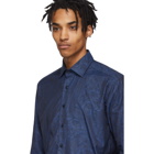 Etro Blue Paisley Shirt