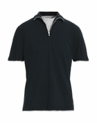 Eleventy Mens Polo shirt Midnight in Blue