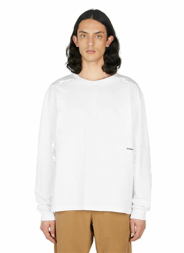 Photo: Soulland - Dima Long Sleeve T-Shirt in White