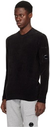 C.P. Company Black Lens Sweater