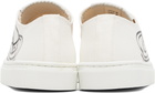 Vivienne Westwood White Low Top Canvas Plimsoll Sneakers