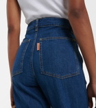 Dodo Bar Or High-rise flared denim jeans