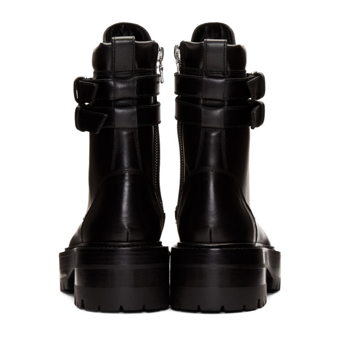 Amiri Black Combat Boots Amiri