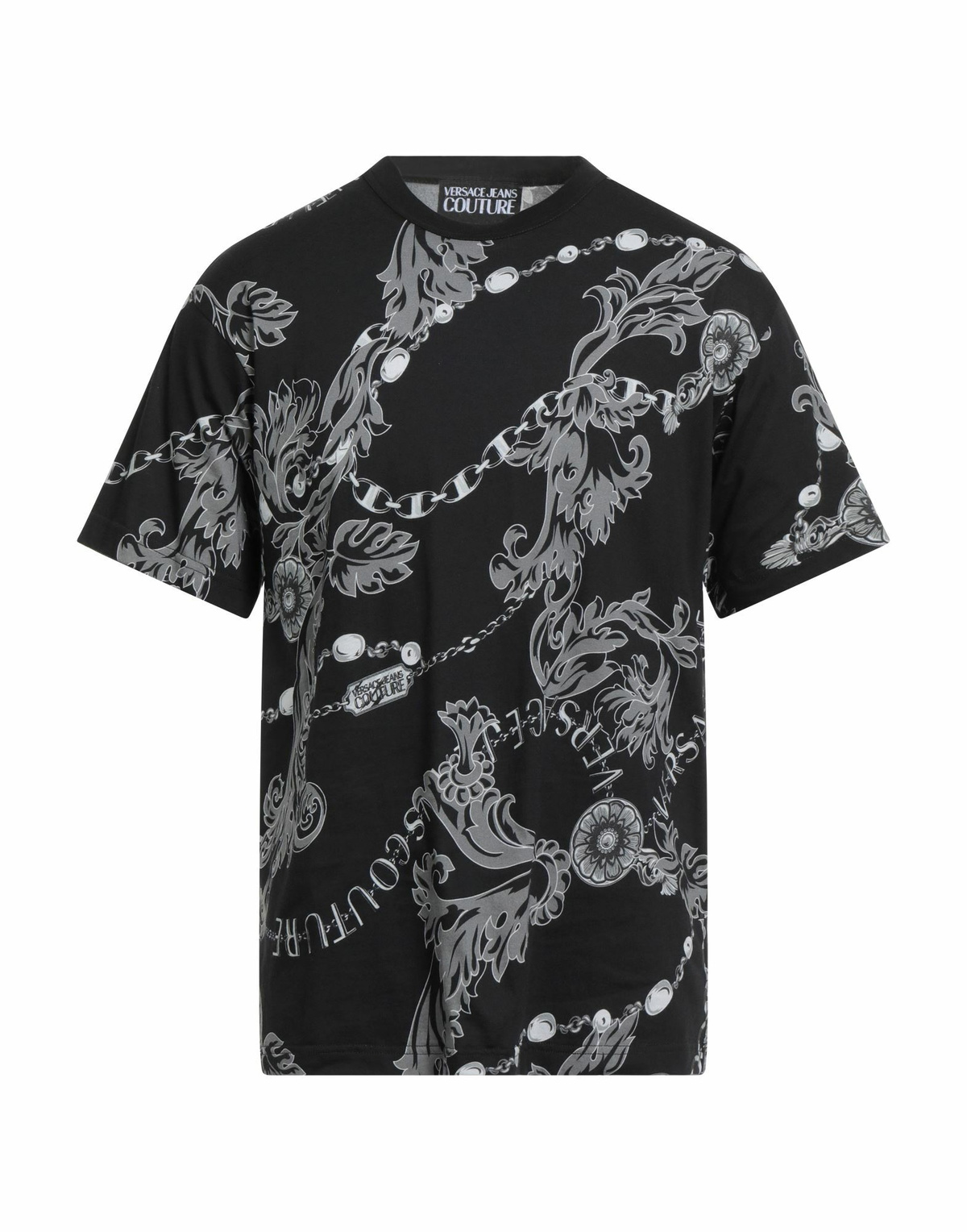 Versace Jeans Couture Mens T-shirt in Grey