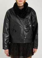 Isabel Marant Briyana Quilted Leather Jacket Black