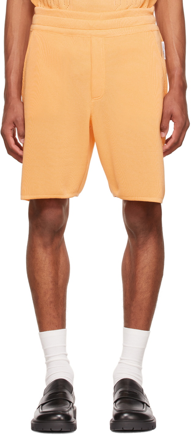 Bianca Saunders Orange Farah Edition Reid Shorts