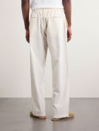 Kardo - Kedar Straight-Leg Cotton Trousers - Neutrals