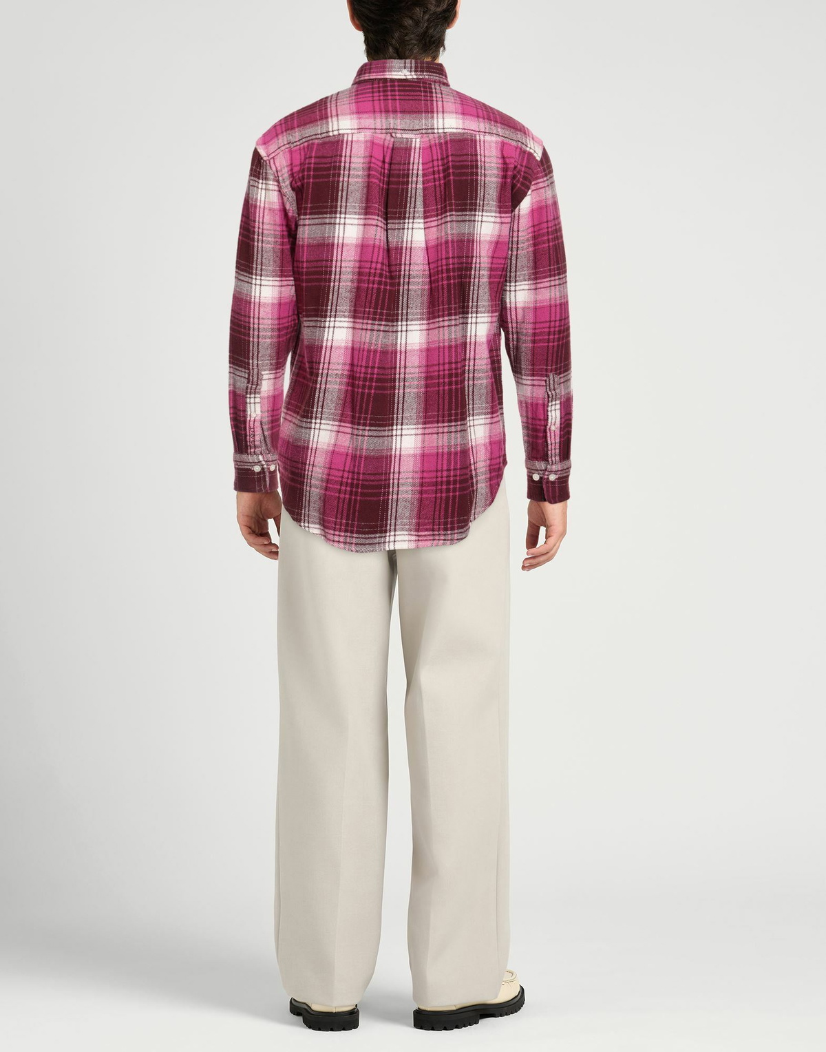 Gant Mens Shirt Fuchsia