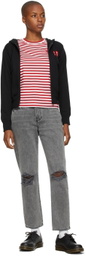COMME des GARÇONS PLAY Striped Long Sleeve T-Shirt