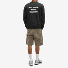 Drôle de Monsieur Men's Not From Paris Madame Crew Sweat in Black