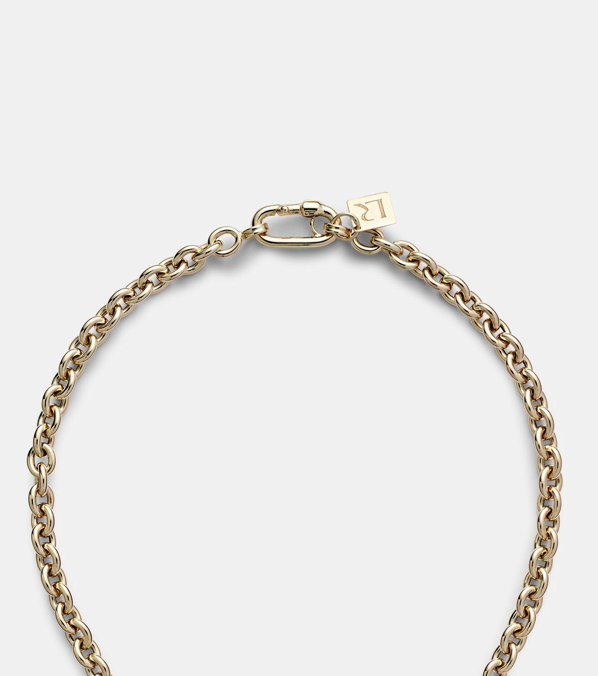 Lauren Rubinski Bruno Baby & Lee 14kt gold pendant necklace