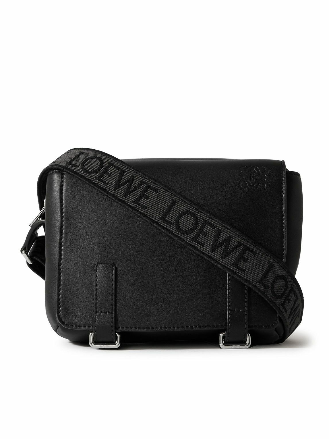 Loewe - Military Leather Messenger Bag Loewe