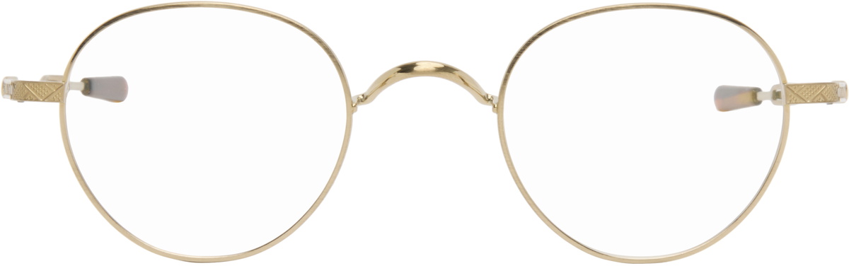 Oliver Peoples Gold Kinston Glasses