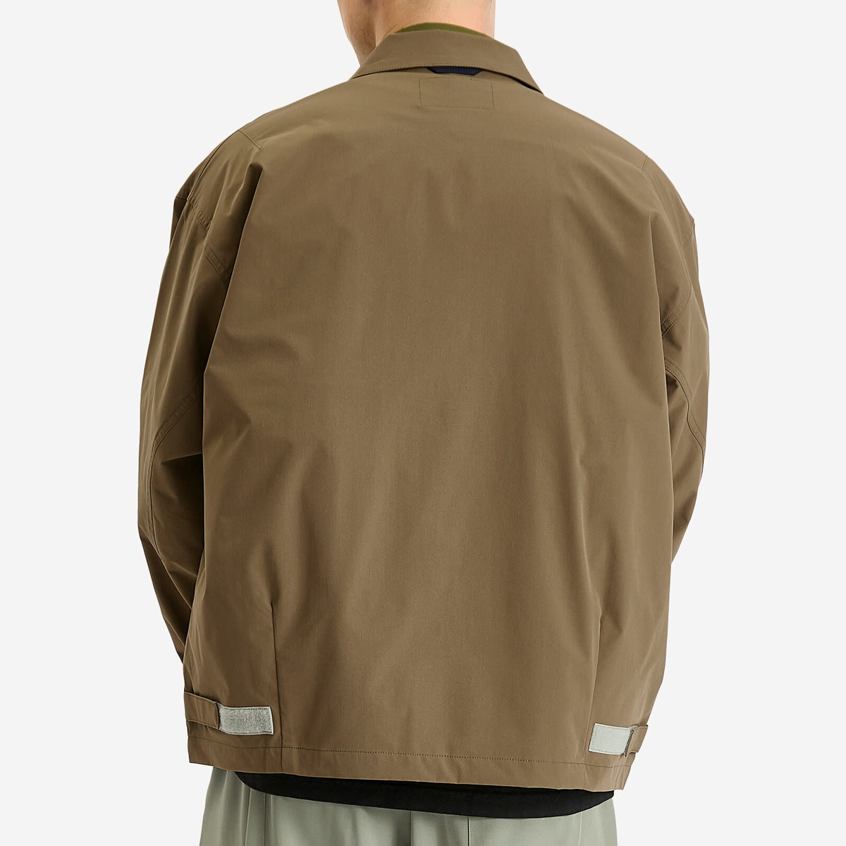 Poliquant Men's Deformed Pockets Fatigue Tracker Jacket in Olive