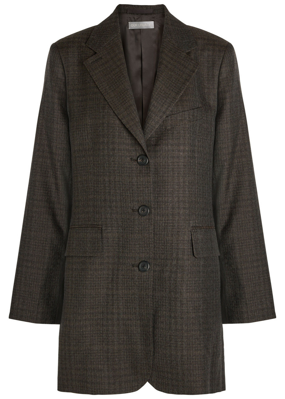 OUR LEGACY Black Collapse Car Coat Our Legacy