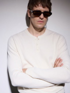 AHLEM - Jules Oval-Frame Tortoiseshell Acetate Sunglasses
