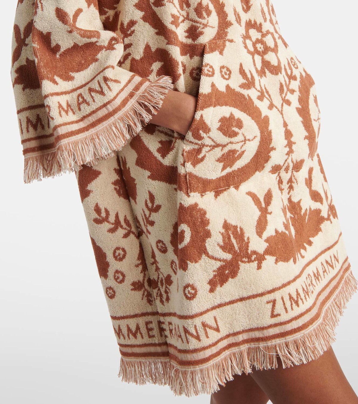 ZIMMERMANN ジマーマン ワンピース Wylie printed linen 998176 ZIMMERMANN Wylie printed linen tunic | NET-A-PORTER