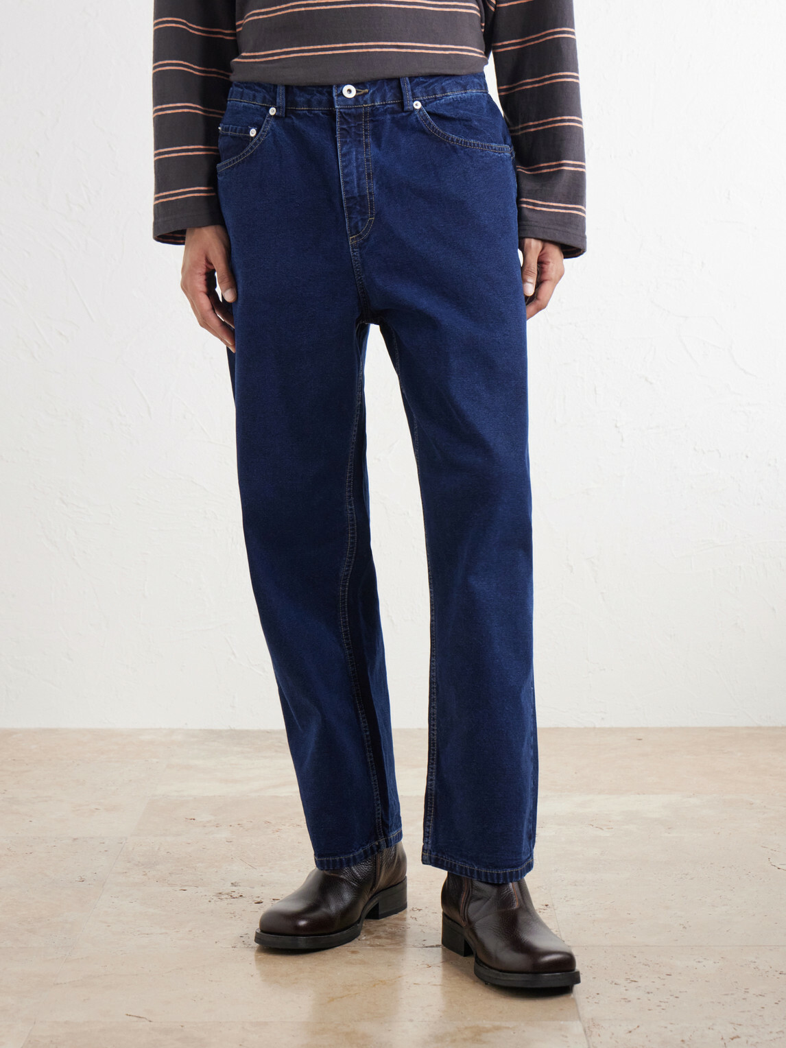 Folk - Barrel-Leg Jeans - Blue