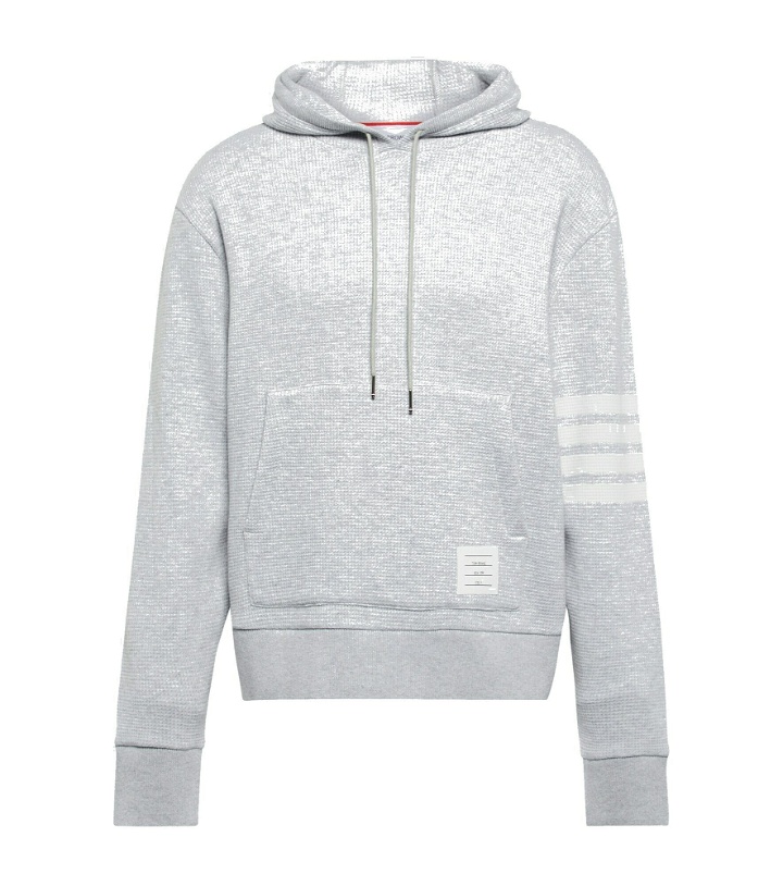 Photo: Thom Browne - Waffle-knit cashmere and wool hoodie