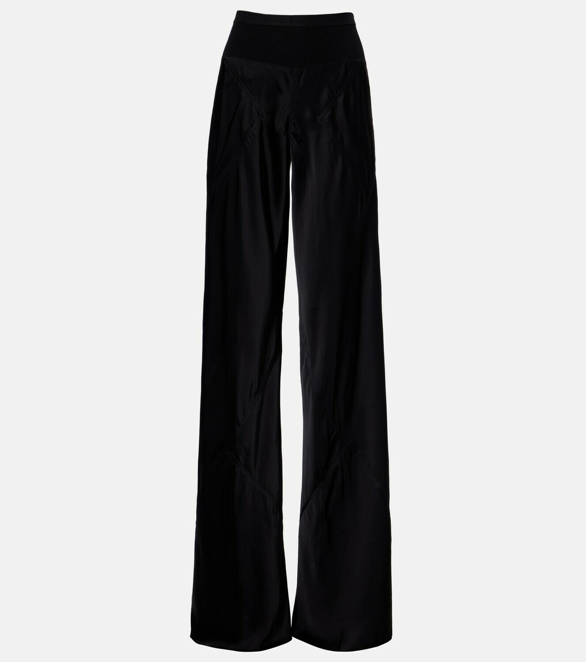 Rick Owens Bias cady crêpe cady wide-leg pants