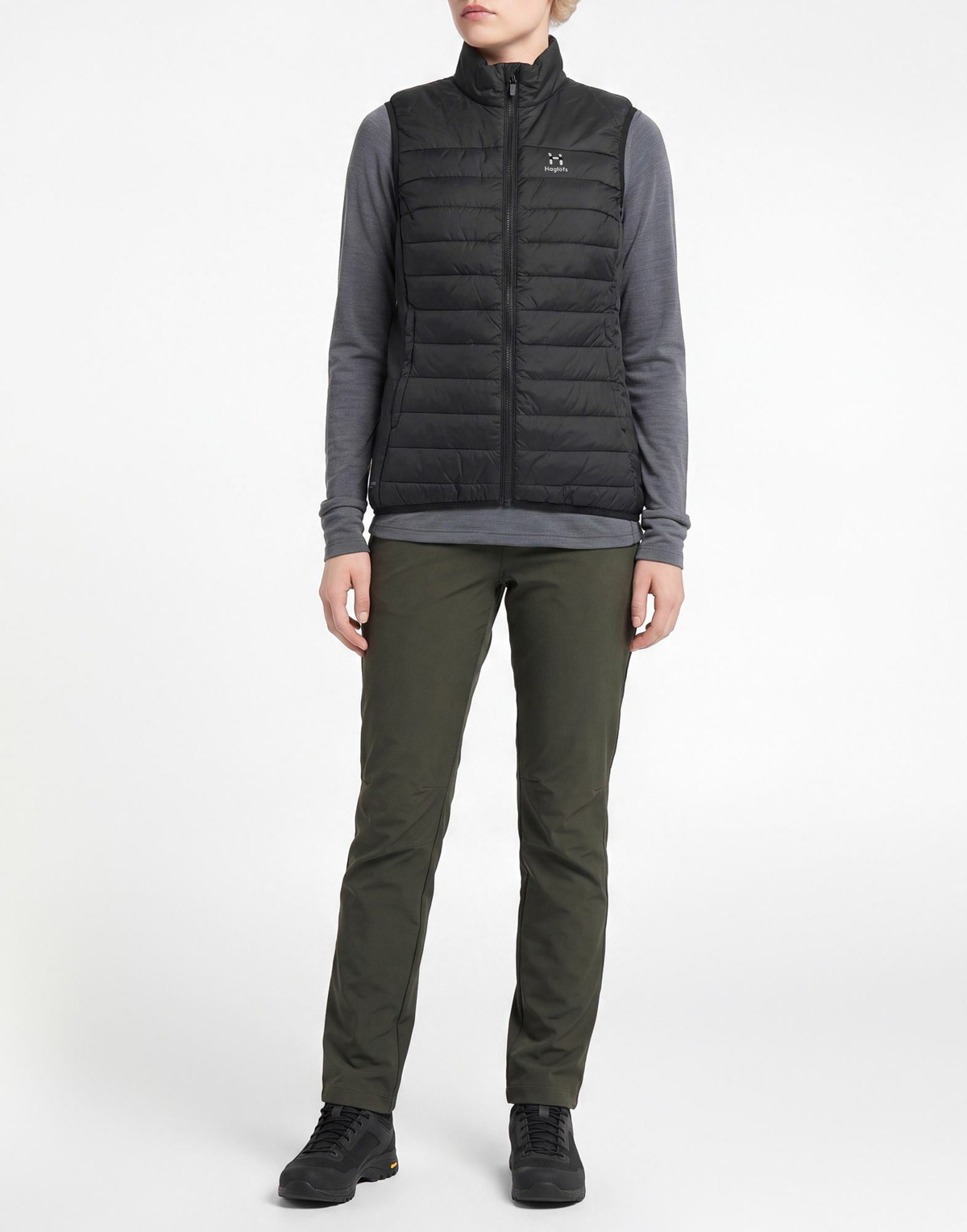 Haglöfs Womens Vest in Black