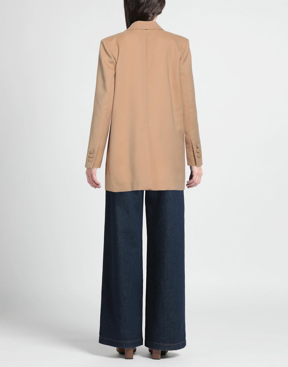 The Andamane Womens Blazer in Beige