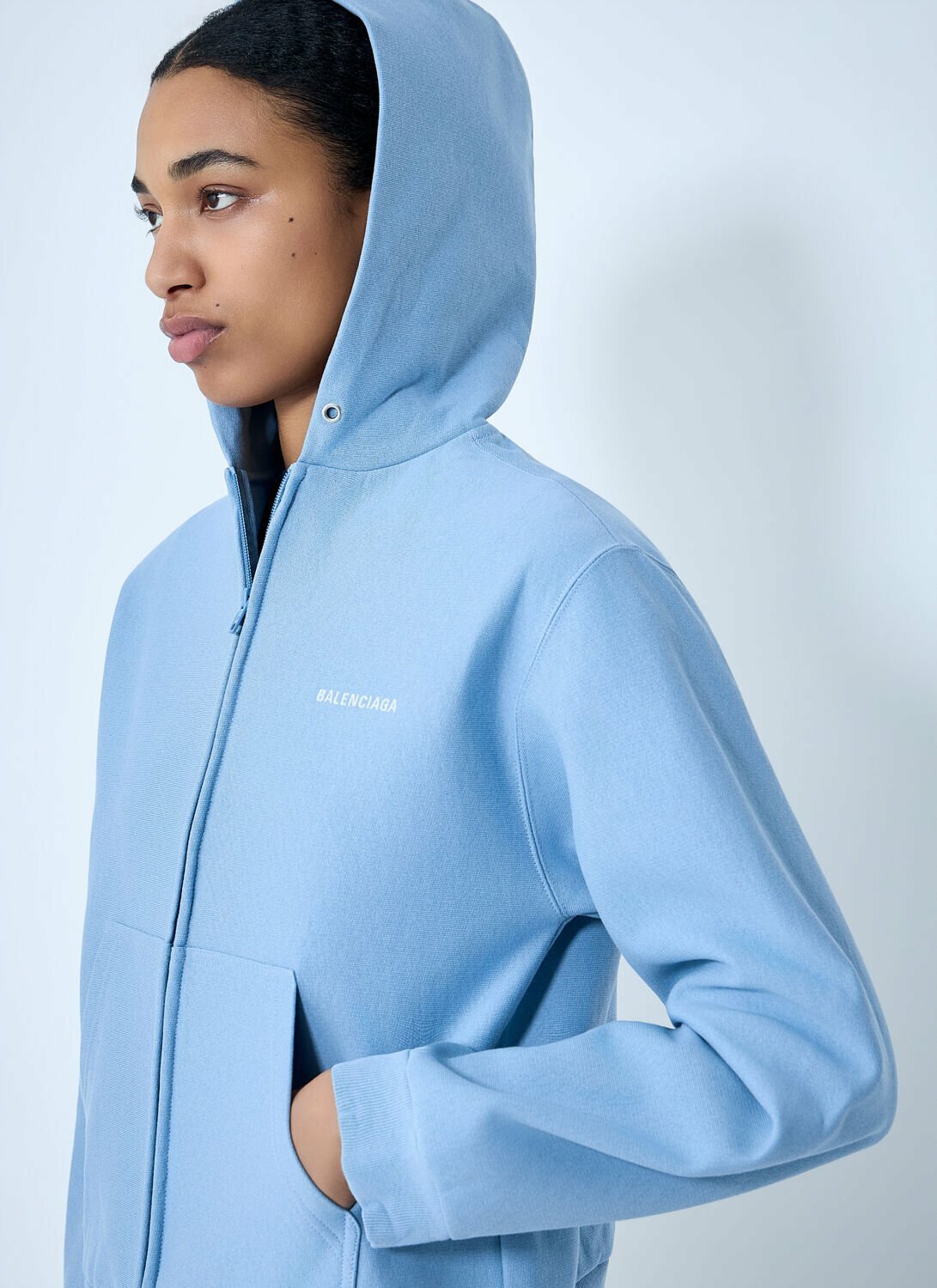 Balenciaga Zip-Up Hoodie