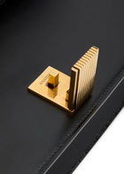 Khaite Blake Leather Clutch - Black - One Size