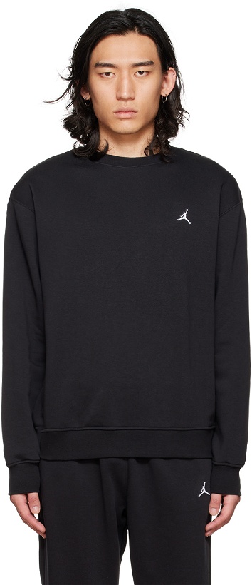 Photo: Nike Jordan Black Crewneck Sweatshirt