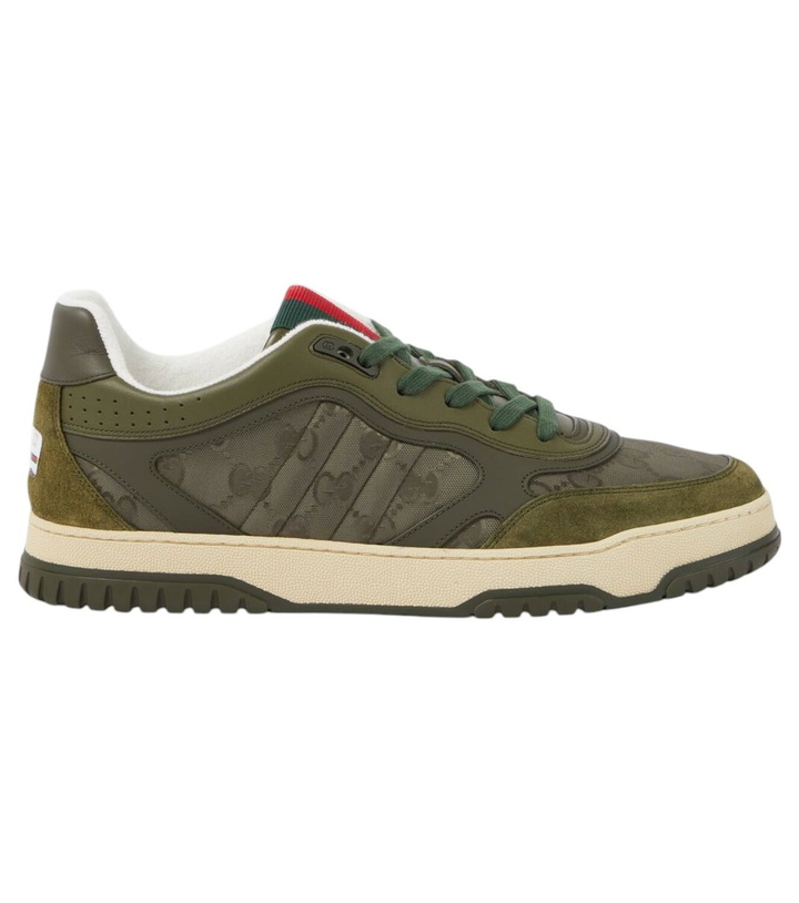 Photo: Gucci Gucci Re-Web GG canvas sneakers