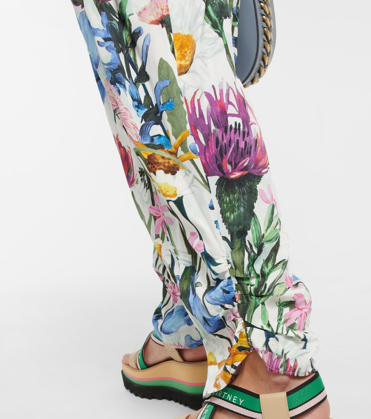 Stella McCartney - V-neck floral jumpsuit