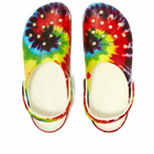 Crocs Classic Tie Dye Graphic Clog in Multi