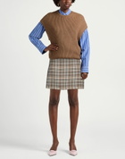 Gant Womens Mini skirt Dark in Brown