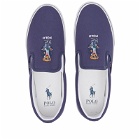 Polo Ralph Lauren Men's Keaton Slip On Sneakers in Navy