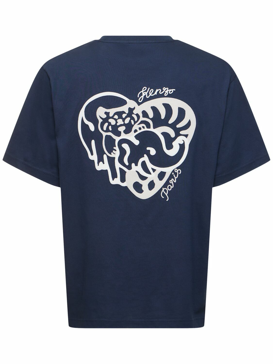 KENZO PARIS Oversized Logo Cotton T-shirt Kenzo
