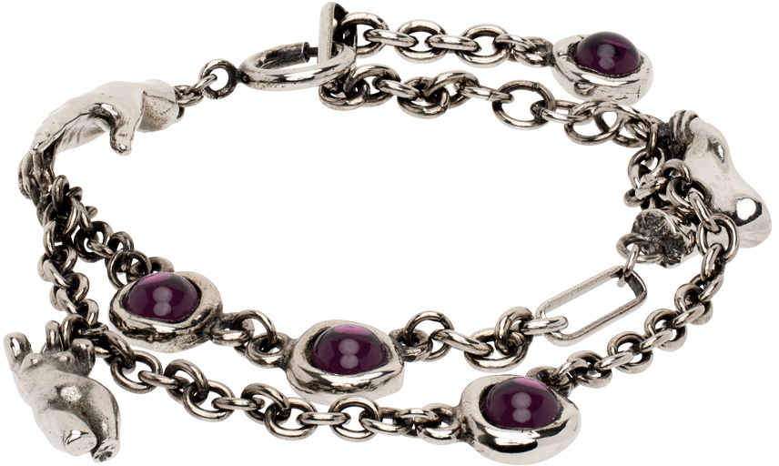 【大特価】Acne Studios COIN BRACELET CHARM ACNE STUDIOS Chain-Link Coin-Charm Brass Bracelet | endource